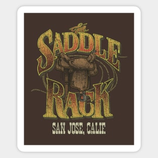 The Saddle Rack San Jose 1976 Sticker